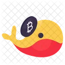Bitcoin Fish Cryptocurrency Fish Crypto Icon