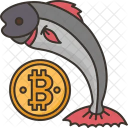 Bitcoin Fish  Icon