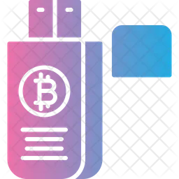 - bitcoin flash drive  Icon
