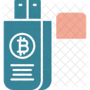Bitcoin Usb Storage Symbol