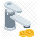 Bitcoin flow  Icon