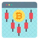 Bitcoin-Flussdiagramm  Icon