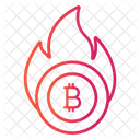Bitcoin Fly  Icon