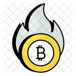 Fogo bitcoin  Ícone