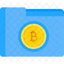 Bitcoin Folder Bitcoin Bitcoin Data Icon