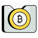 Bitcoin Folder Folder Document Icon