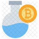 Bitcoin-Forschung  Symbol