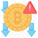 Bitcoin Fraud  Icon