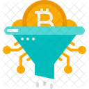 Bitcoin Funnel Funnel Filter Icon