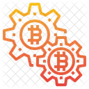 Bitcoin-Ausrüstung  Symbol