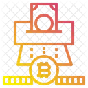 Bitcoin-Geld  Symbol