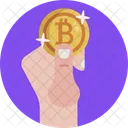 Bitcoin-Geld  Icon