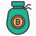 Bitcoin-Geldbeutel  Symbol