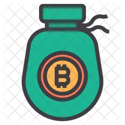 Bitcoin-Geldbeutel  Symbol