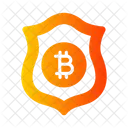 Bitcoin Geschutzt Icon