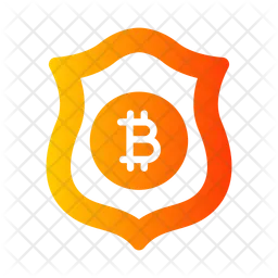 Bitcoin geschützt  Symbol