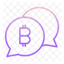 Chat Bitcoin Konversation Bitcoin Chat Symbol