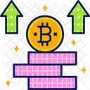 Bitcoin-Gewinne  Symbol