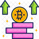 Bitcoin-Gewinne  Symbol