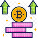 Bitcoin-Gewinne  Symbol