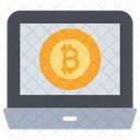 Bitcoin-Einnahmen  Symbol