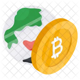 Bitcoin global  Icono