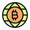 Globo Bitcoin Icono