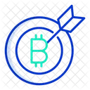 Bitcoin Goal Icon