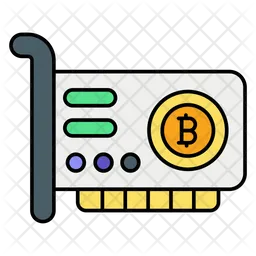 GPU bitcoin  Icono