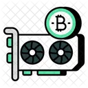 Bitcoin Gpu Card Cryptocurrency Crypto Icon