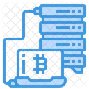 Grandes datos de bitcoin  Icono