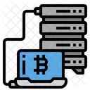 Grandes datos de bitcoin  Icono