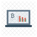Graph Chart Bitcoin Icon