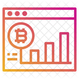 Bitcoin-Diagramm  Symbol