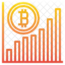 Bitcoin graph  Icon