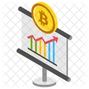 Bitcoin Market Bitcoin Chart Bitcoin Analysis Icon