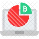 Bitcoin Graph Bitcoin Cryptocurrency Icon