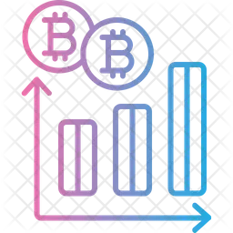 - bitcoin graph  Icon