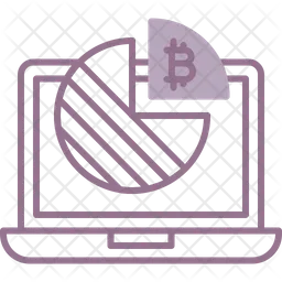 Bitcoin Graph  Icon