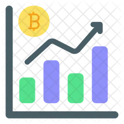 Bitcoin graph  Icon