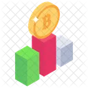 Bitcoin Graph  Icon