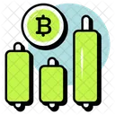 Bitcoin Growth  Icon