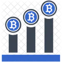 Profit Growth Bitcoin Icon