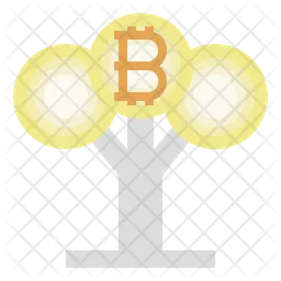 Bitcoin growth  Icon