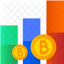 Bitcoin Growth Cryptocurrency Graph Dynamic Bitcoin Icon