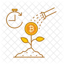 Bitcoin Growth Bitcoin Cryptocurrency Icon