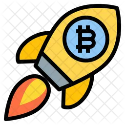 Bitcoin Growth  Icon