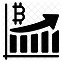 Bitcoin Growth Chart  Icon