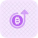 Bitcoin Growth  Icon