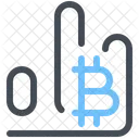 Bitcoin Growth  Icon